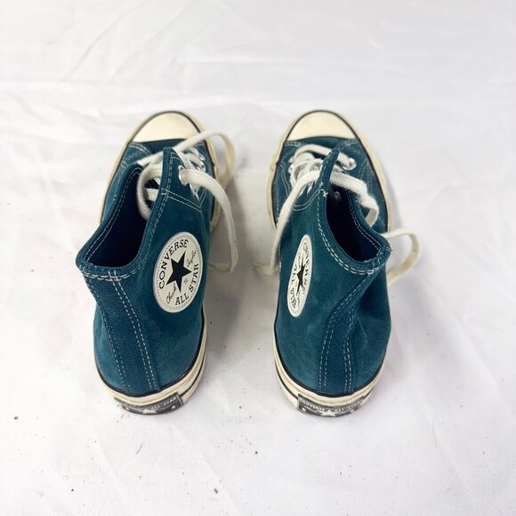 CHUCK TAYLOR CONVERSE TURQUOISE BLUE SUEDE SHOES 70S STYLE SIZE 6.5 - Picture 2 of 7